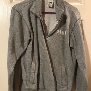 Original styler PINK quarter zip sweatshirt